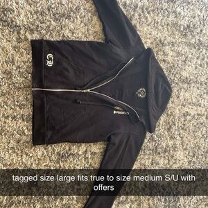 chrome hearts zip up